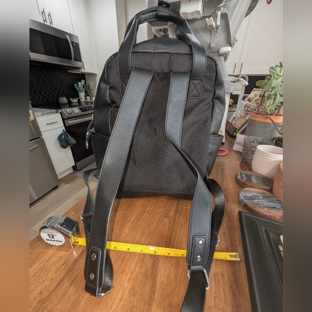 Disney Black Backpack With Structured Shape And T… - image 3